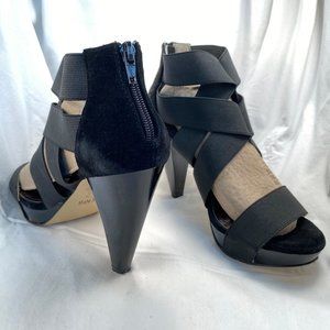 Black Platform Party Heels